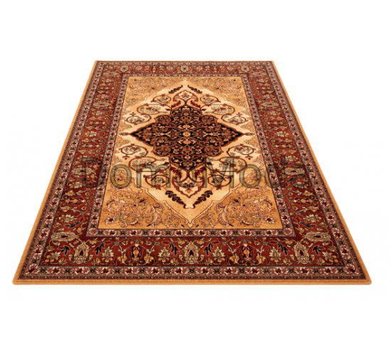 Шерстяний килим Isfahan Leyla Bursztyn (amber) - Висока якість за найкращою ціною в Україні